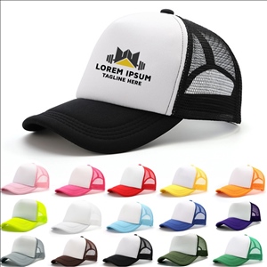 Trucker Mesh Hat with Adjustable Snapback Strap